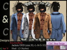 C&C Mesh Vadim Men's (Hud 3 Styles)