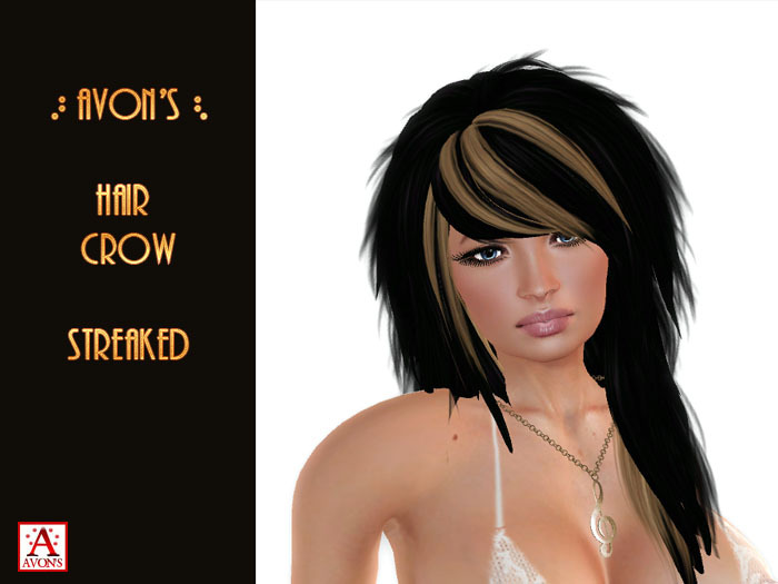 .: AVON'S :. Hair - Crow - Streaked
