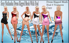 LSR - Sexy Nathasha Dress Rigged Mesh With Hud