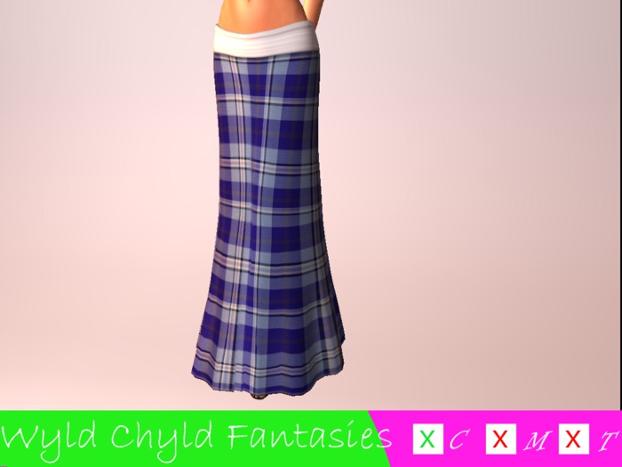 :WCF: Winter Tartan Dark Frigid W/ Appliers