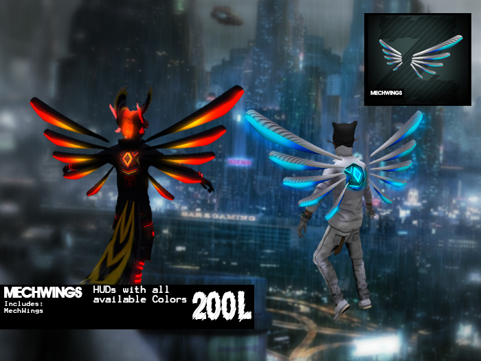 [ZEPHYR] LIGHT Mech-Wings (Boxed)