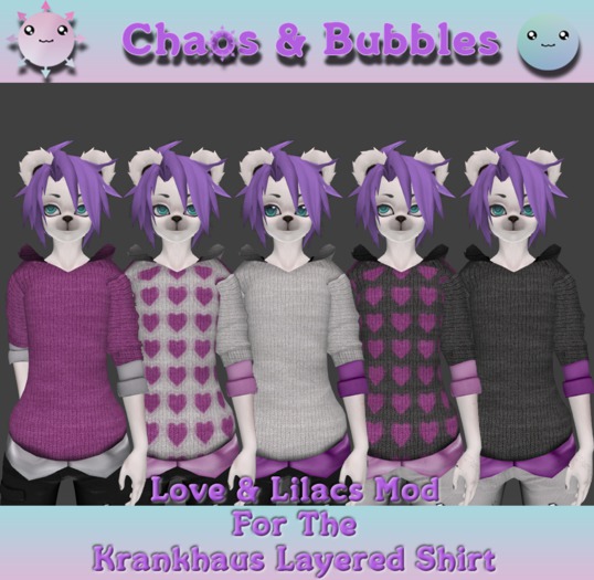 KLS -Love & Lilacs Sweater Mod By Chaos & Bubbles