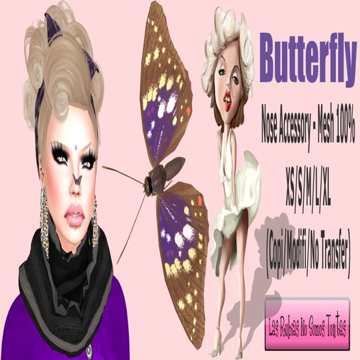 Butterfly - Nose Accesoire