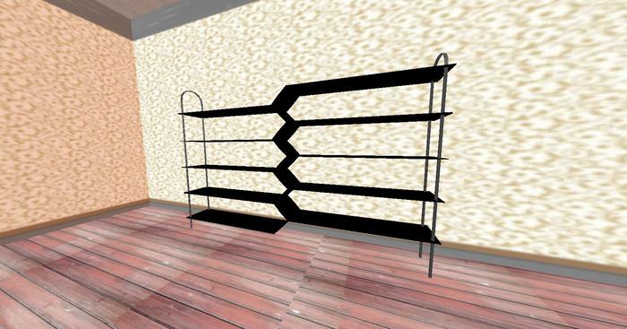 Design Metal Living Room Shelf