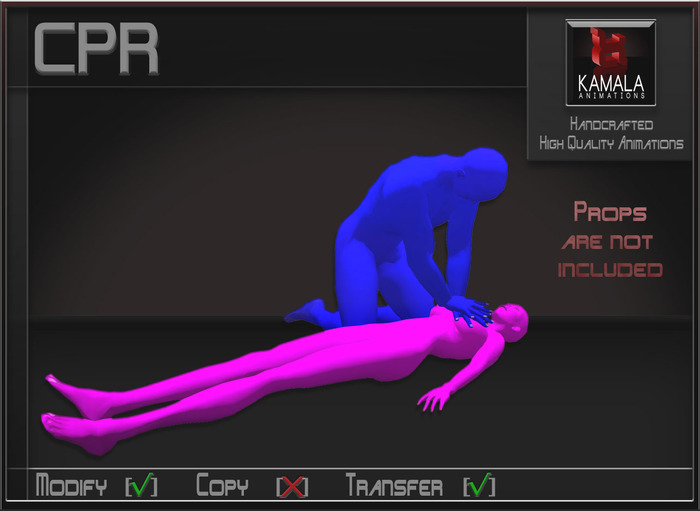Medical *CPR* Transferable Poseballs