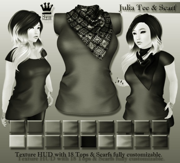 [Syn] Julia Tee & Scarf FREE TRIAL