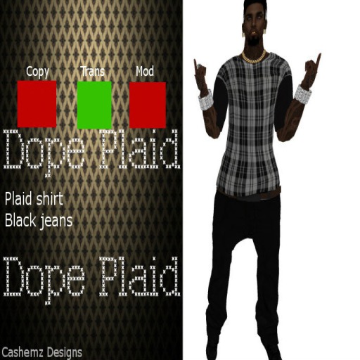 Dope plaid outfit