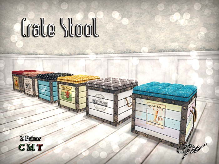 GW Crate Stool (PG)