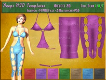 Peeps PSD Templates Outfit 20
