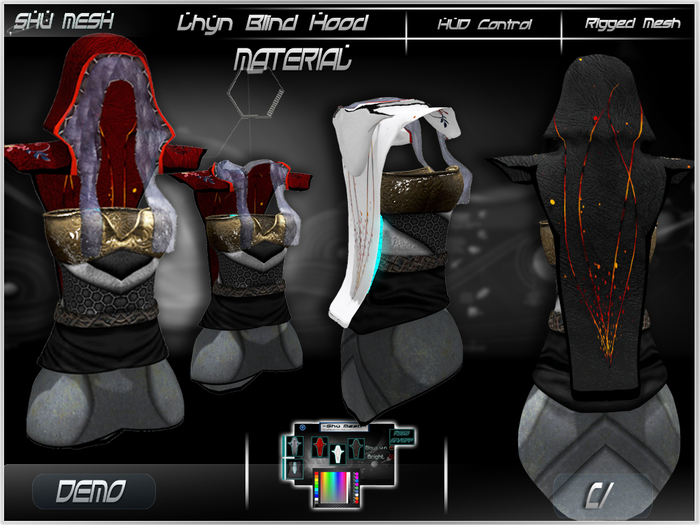 Lhyn Blind Hood DEMO-Shu Mesh-