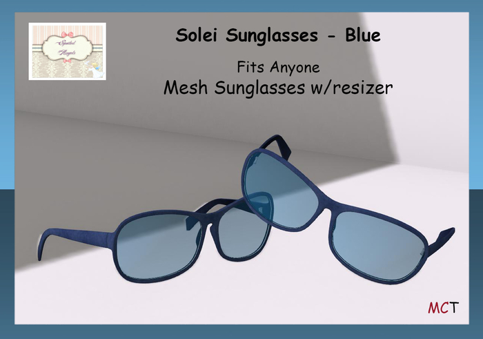 [S][A] Solei Sunglass - Blue