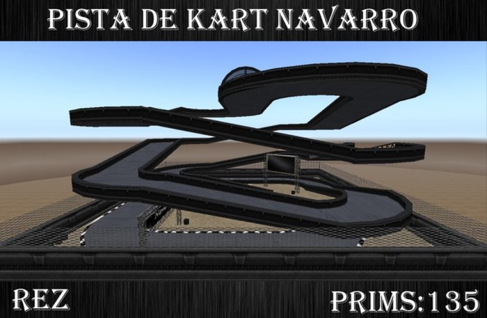 mini pista de kart navarro.