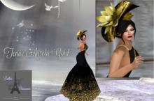 Belles Parisiennes- Tenue Aurelie Gold-