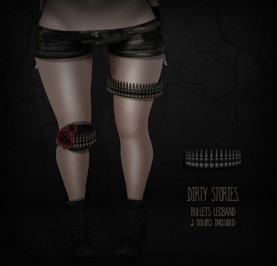 .Dirty Stories. Bullets Legband