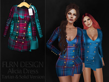 Alicia Dress Turquoise
