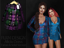 [FLRN] Alicia Dress Purple