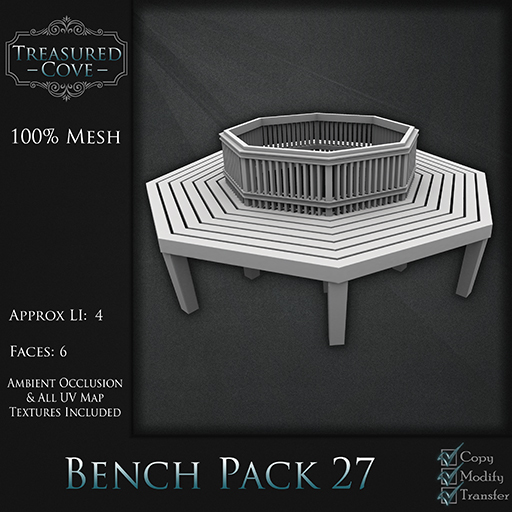 -TC- Bench Pack 27 Mesh 50% Discount!!