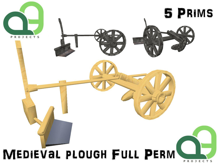 Medieval plough Full Perm (Boxed)