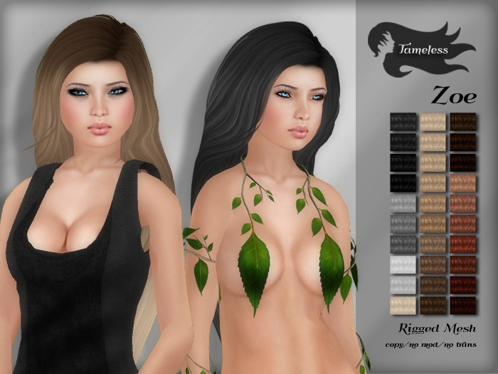 *NEW RELEASE* Tameless Hair Zoe (MESH) - Naturals