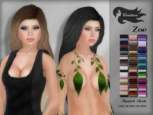 *NEW RELEASE* Tameless Hair Zoe (MESH) - Fades