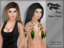 *NEW RELEASE* Tameless Hair Zoe (MESH) - Mega Pack