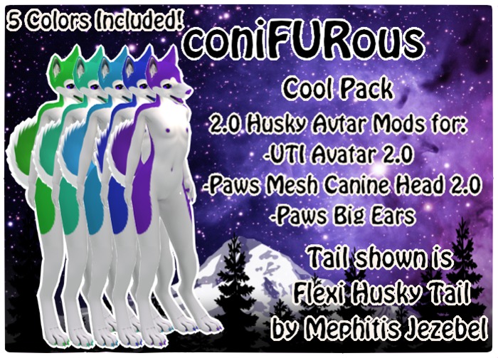 2.0 husky texture mod box - cool pack