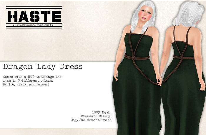 [Haste] Dragon Lady Dress Red 