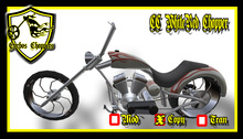 CC WhiteRed Chopper (Boxed)