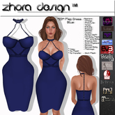 *ZD* Meji Dress Blue
