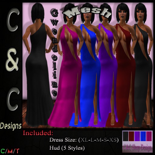 C&C Mesh Gwendoline Hud 5 Styles