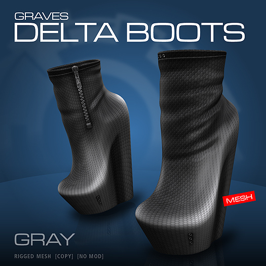 GRAVES Delta Boots - Gray