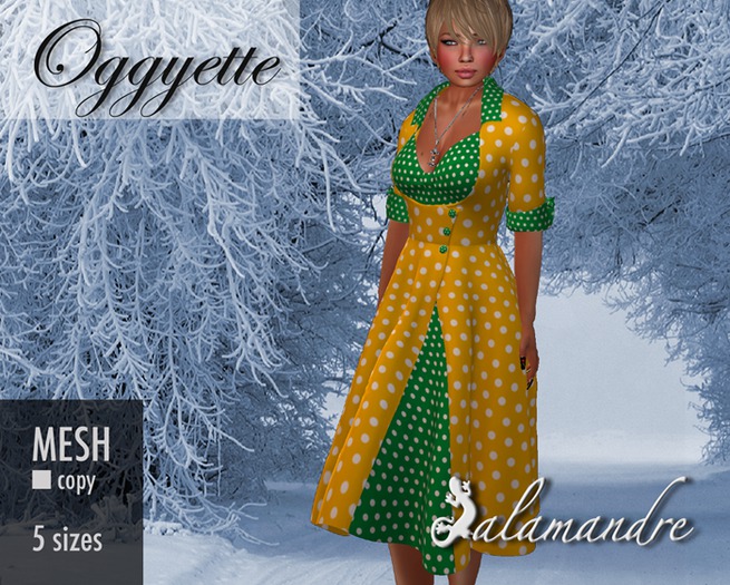 *SA* Oggyette [yellow,green]