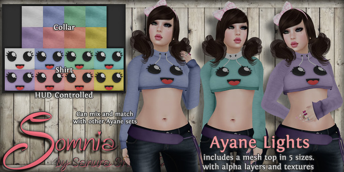 .: Somnia :. Ayane Lights {Crated}