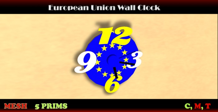 European Union Clock [JM]