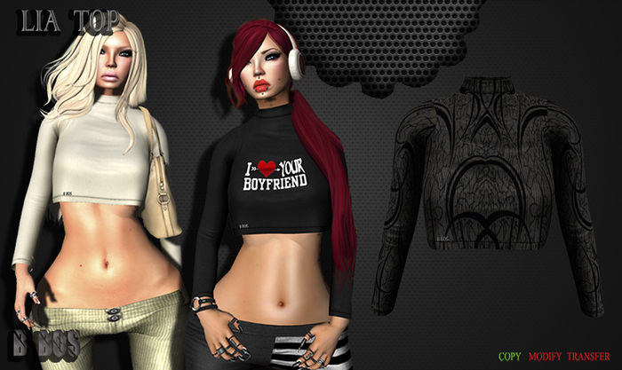 B BOS -Lia Top-Art-