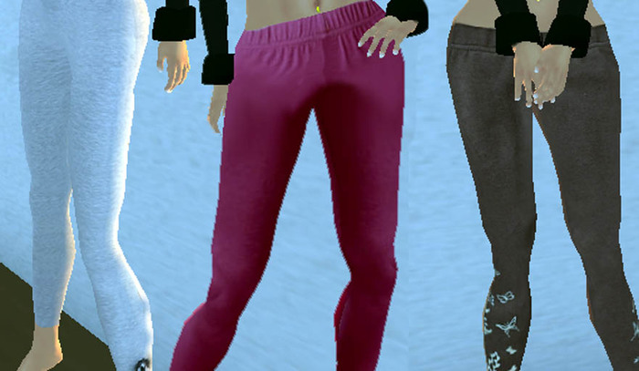 *HB* Leggings Grey Full Perm TGA File