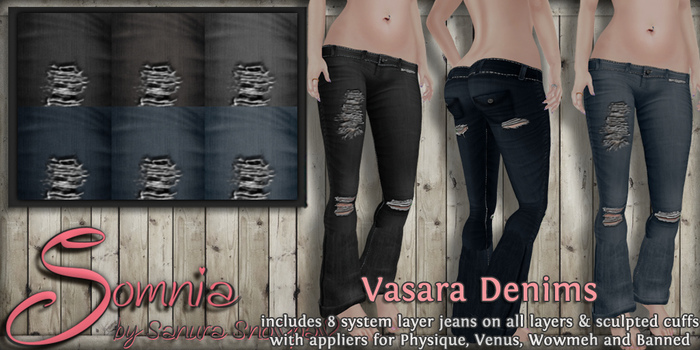 .: Somnia :. Vasara Denims {Crated}