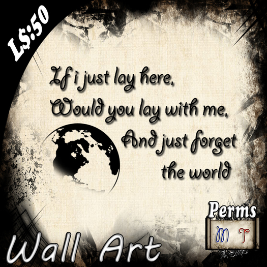 DD - Wall Art - Forever - Trans - Gift Bag