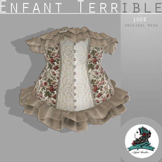 .Enfant Terrible. Rosalies Corset Floral
