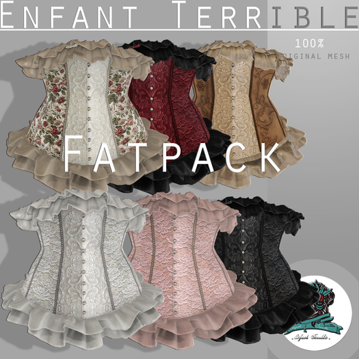 .Enfant Terrible. Rosalies Corset FATPACK