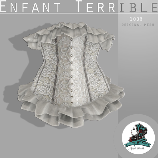 .Enfant Terrible. Rosalies Corset Snow