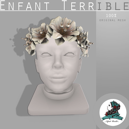 .Enfant Terrible. Rosalies Headpiece Floral