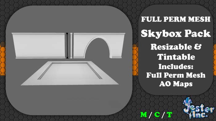 [Jester Inc.] Full Perm Skybox Pack - BOXED