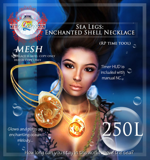 TSL - Sea Legs:Enchanted Shell Necklace (RP Time Tool)