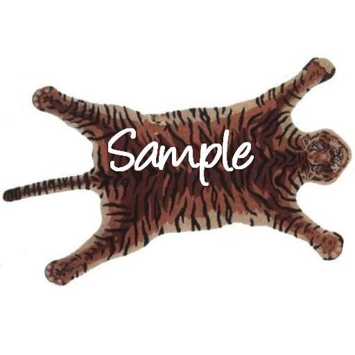 Tiger Skin Rug