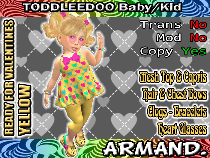 --ARMAND-- READY FOR VALENTINES - YELLOW