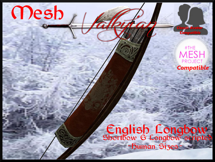 ~Valkyrian~ Elven Midnight (Longbow)