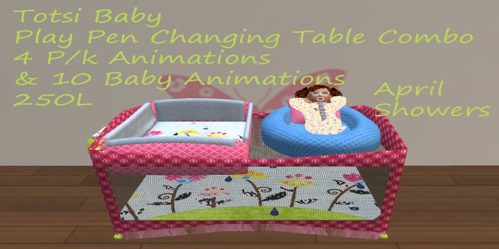 April Showers Playpen