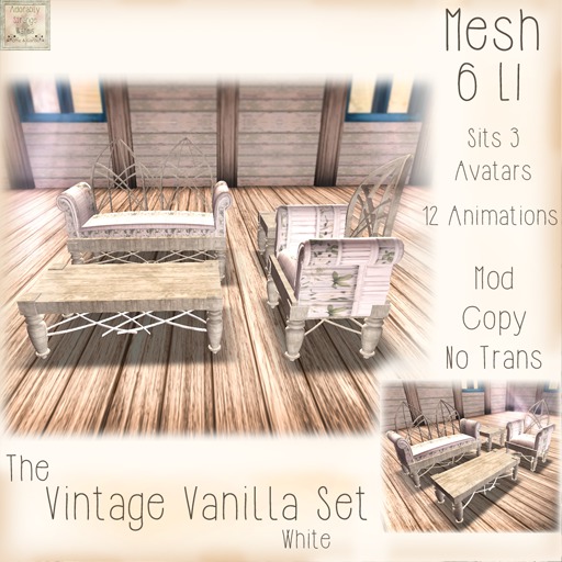 ~ASW~The Vintage Vanilla Set~Yellow