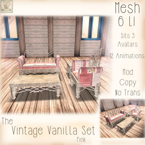 ~ASW~The Vintage Vanilla Set~Yellow